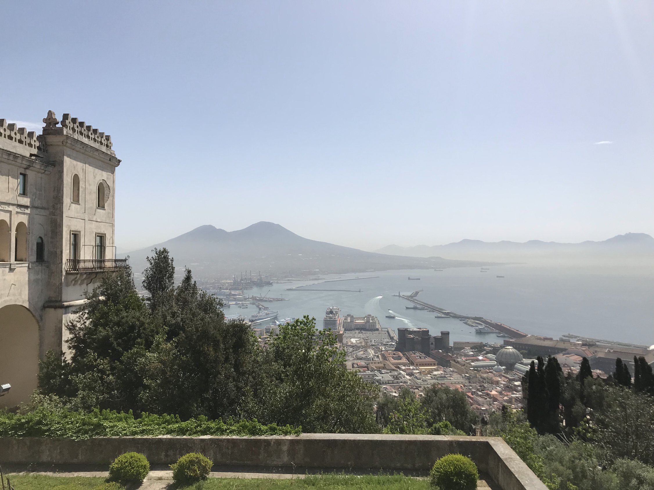 ナポリ- サン マルティーノ修道院からの風景